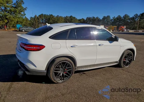 2018 Mercedes-Benz Gle Coupe 63 Amg-S z USA, uszkodzony, nr VIN 4JGED7FB9JA102061
